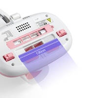 Mattress UV vacuum cleaner HVC3903